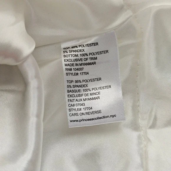 American Princess Toddler Girls Velvet Tulle Pearl Party Dress Green Cream 24M - Picture 5 of 7